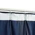  Draperii opace 2 buc. albastru închis 140x175cm catifea cârlige