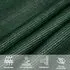  Parasolar, verde închis, 3x4,5 m, HDPE, 160 g/m²