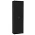  Dulap de birou, negru, 60x32x190 cm, lemn prelucrat
