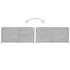  Dulap TV, gri beton, 80x34x36 cm, lemn prelucrat