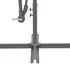  Umbrelă consolă de grădină, stâlp din aluminiu, albastru 300 cm