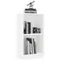  Bibliotecă, alb, 40x24x75 cm, lemn prelucrat
