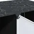  Dulap modular cu 9 compartimente, 109x36,5x143 cm, negru și alb 