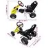  Kart cu pedale Go Kart, galben