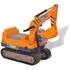  Excavator ride-on, galben, plastic