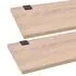  Set de mobilier de baie cu 7 piese și chiuvete incluse, bej