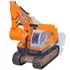  Excavator ride-on, galben, plastic