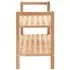  Pantofar din lemn solid de nuc, 69 x 26 x 40 cm