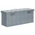  Cutie din aluminiu, 48,5 x 14 x 20 cm, argintiu