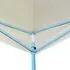  Cort de petrecere pliabil, crem, 3 x 9 m