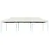  Cort de petrecere pliabil, crem, 3 x 9 m