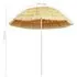  Umbrelă de plajă, natural, 240 cm, stil hawaiian
