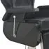  Scaun frizer, negru, 72 x 68 x 98 cm, piele ecologică