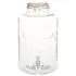  Dozator de apă XXL cu robinet, transparent, 8 L, sticlă 