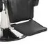  Scaun frizer, negru, 72 x 68 x 98 cm, piele ecologică