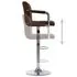  Scaun de bar, maro, material textil