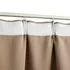  Draperii opace cu cârlige, 2 buc., gri taupe, 140 x 225 cm