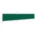  Paravan anti-vânt cu 5 panouri, verde, 600 x 120 cm, textil