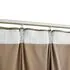  Draperii opace, 2 buc., bej, 140x225 cm, catifea, cu cârlige