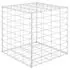  Strat înălțat cub gabion, 40 x 40 x 40 cm, sârmă de oțel
