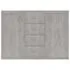  Dulap, gri beton, 88x30x65 cm, lemn prelucrat