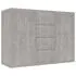 Dulap, gri beton, 88x30x65 cm, lemn prelucrat