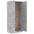  Șifonier, gri beton, 90x52x200 cm, lemn prelucrat