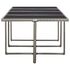  Set mobilier de exterior cu perne, 13 piese, gri, poliratan