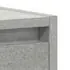  Dulap de baie, gri beton, 60x33x61 cm, lemn prelucrat