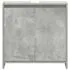  Dulap de baie, gri beton, 60x33x61 cm, lemn prelucrat