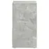  Dulap de baie, gri beton, 60x33x61 cm, lemn prelucrat
