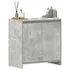  Dulap de baie, gri beton, 60x33x61 cm, lemn prelucrat