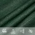  Pânză parasolar, verde închis, 5x6x6 m, 160 g/m², HDPE