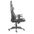  Scaun de jocuri pivotant, alb, PVC