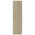  Bibliotecă, stejar sonoma, 82,5 x 30,5 x 115 cm, lemn prelucrat