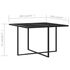  Set mobilier de exterior cu perne, 5 piese, gri, poliratan