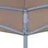  Acoperiș pentru cort de petrecere, gri taupe, 3x3 m, 270 g/m²