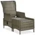  Set mobilier de exterior cu perne, 9 piese, maro, poliratan