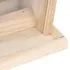  Căsuțe de păsărele, 4 buc., lemn de brad 