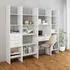  Bibliotecă, alb, 40x35x180 cm, lemn prelucrat