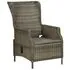  Set mobilier de grădină, 7 piese, maro