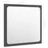  Set mobilier de baie, 2 piese, negru, PAL
