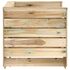  Set mobilier de grădină paleți, 2 piese, lemn pin tratat
