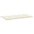 Pernă de bancă de grădină, crem, 120x50x3 cm, textil oxford