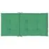  Perne cu spătar mic, 2 buc. verde 100x50x3 cm textil oxford