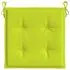  Perne scaune de grădină 4 buc. verde 50x50x3 cm țesătură Oxford