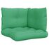  Perne de paleți, 3 buc, verde, material textil
