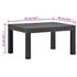  Set mobilier de grădină cu perne, 2 piese, antracit, PP ratan