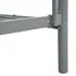  Cadru de pat supraetajat, gri, 140 x 200/90 x 200 cm, metal
