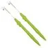  Umbrele pentru scaun de camping, 2 buc., verde, 105 cm